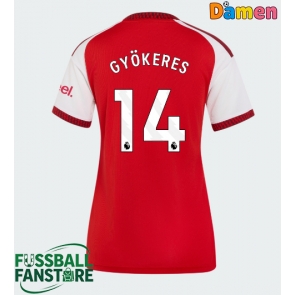 Arsenal Viktor Gyokeres #14 Replik Heimtrikot Damen 2026-27 Kurzarm